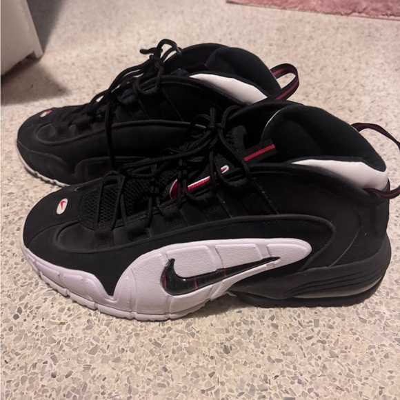 Nike Other - 2018 Nike Air Max Penny Black/White/Red Basketball Shoes!
